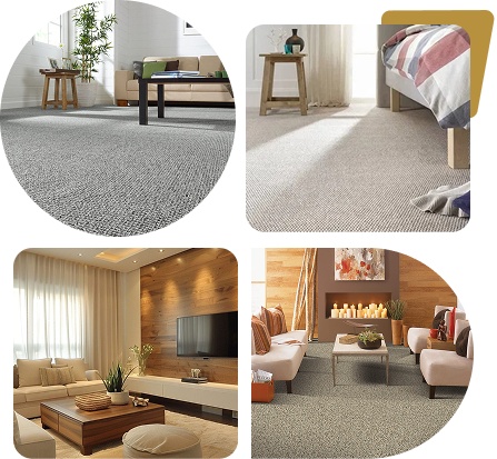 Wall to wall polyester carpet fitting Dubai