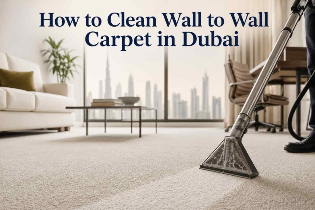 Wall to Wall Carpet Cleaning Dubai With Complete Care Guide