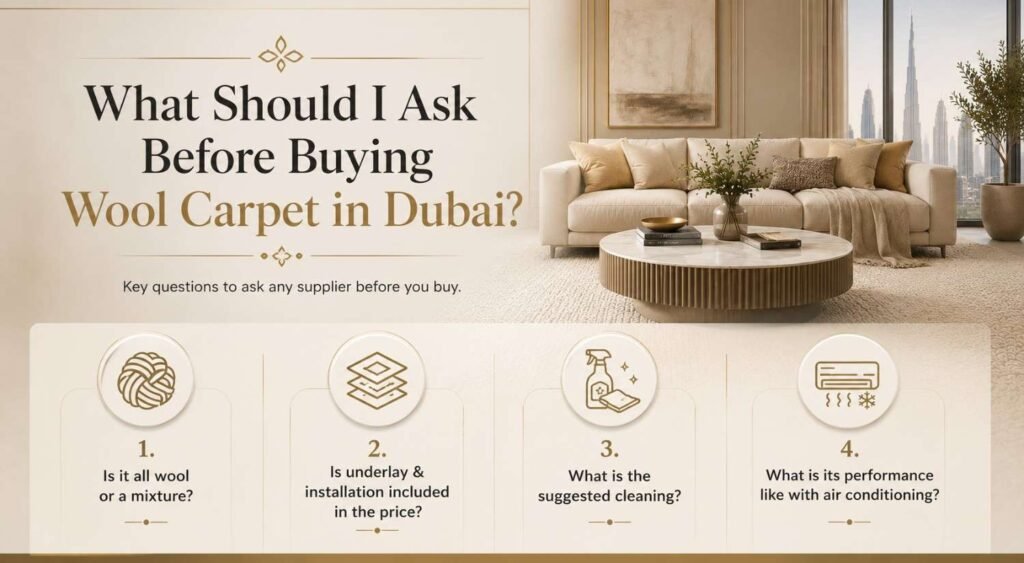 What Should I Ask Before Buying Wool Carpet in Dubai?