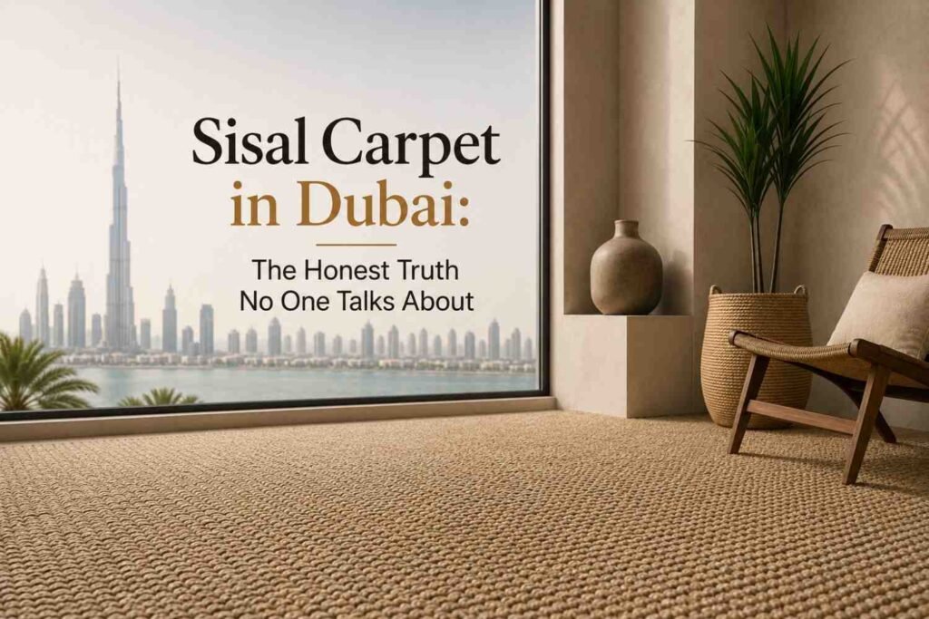 Sisal Carpet in Dubai: The Honest Truth No One Talks About