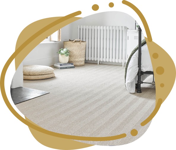 Premium sisal carpet for Dubai living room