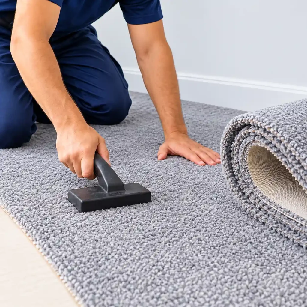 Polyester Carpet Installation